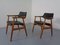 Danish Teak Armchairs by Svend Aage Eriksen for Glostrup, 1960s, Set of 2, Image 12