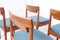 Teak Dining Chairs by Grete Jalk for Glostrup, 1960s, Set of 4, Image 8