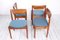 Teak Dining Chairs by Grete Jalk for Glostrup, 1960s, Set of 4 7