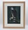 Trevor Boyer, Perched Crested Eagle, Bird of Prey, 1981, Watercolour 2