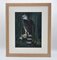 Trevor Boyer, Perched Crested Eagle, Bird of Prey, 1981, Watercolour, Immagine 2