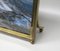 Large Bauhaus Minimalist Brass Picture Frame 14