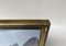 Large Bauhaus Minimalist Brass Picture Frame 9