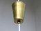 UFO Ceiling Light from Doria Leuchten, 1950s, Imagen 21