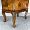 Vintage Wooden Bedside Table, Italy, 1950s, Image 8