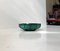 Vintage Art Deco Ashtray in Malachite Glass, 1930s 2