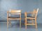 Set da salotto Mid-Century di Hans J. Wegner per Getama, Scandinavia, anni '60 o '70, set di 3, Immagine 10