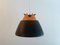 Black and Yellow Ceramic Pendant Lamp by Cari Zalloni for Steuler-Keramik, Germany, 1960s 1