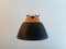 Black and Yellow Ceramic Pendant Lamp by Cari Zalloni for Steuler-Keramik, Germany, 1960s, Image 1