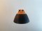 Black and Yellow Ceramic Pendant Lamp by Cari Zalloni for Steuler-Keramik, Germany, 1960s 2