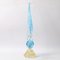 Vintage Blue and Gold Murano Glass Bird, 1960s 4