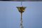 Chandelier in Brass and Bamboo, Italy, 1970s, Image 13