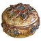 Box in Ceramic with Floral Decoration Pattern 1