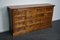 French Industrial Pine Apothecary Cabinet, Mid-20th Century 11