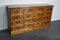 French Industrial Pine Apothecary Cabinet, Mid-20th Century 19