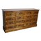 French Industrial Pine Apothecary Cabinet, Mid-20th Century 1