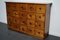 French Industrial Pine Apothecary Cabinet, Mid-20th Century, Image 11
