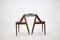 Teak Model 31 Dining Chairs by Kai Kristiansen for Shou Andersen, Denmark, 1960s, Set of 4, Imagen 7