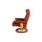 Pegasus Red Leather Armchair from Stressless 13