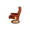 Pegasus Red Leather Armchair from Stressless, Immagine 13