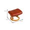 Pegasus Red Leather Armchair from Stressless, Image 3