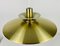 Danish Brass and Metal Pendant Lamp, 1960s 8