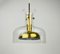 Glass and Brass Pendant Lamp by Anders Pehrson for Atelje Lantern, Sweden, 1960s 4