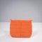 Togo Cadmium Orange Lounge Chair by Michel Ducaroy for Ligne Roset, Image 4