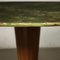 Stained Beech and Brass Table, Italy, 1950s 6