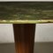 Stained Beech and Brass Table, Italy, 1950s, Image 6