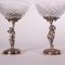 Silver and Crystal Glasses, Set of 2 10