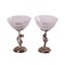 Verres en Argent et Cristal, Set de 2 1