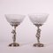 Silver and Crystal Glasses, Set of 2 11