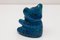 Koala Bear in Glazed Deep Rimini Blue Ceramic by Aldo Londi for Bitossi, 1965 4