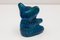 Koala Bear in Glazed Deep Rimini Blue Ceramic by Aldo Londi for Bitossi, 1965 3