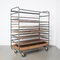 Bread Cart with Wooden Trays 4