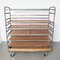 Bread Cart with Wooden Trays 1