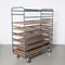 Bread Cart with Wooden Trays 11