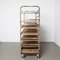 Bread Cart with Wooden Trays 6