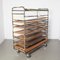 Bread Cart with Wooden Trays 10