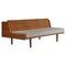 Oak and Rattan GE7 Daybed by Hans J. Wegner for GETAMA, Immagine 1