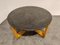 Round Brutalist Coffee Table, 1960s, Immagine 4