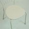 Austrian Mid-Century White Metal Stackable Garden Chairs, Set of 6, Image 9