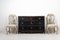 Swedish Country Gustavian Black Chest of Drawers, 1800s 2