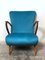 Italian Lounge Chair Attributed to Paolo Buffa, 1950s 2
