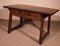 Spanish Table with Three Drawers in Chestnut, 17th Century 7