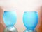 Jarrones de cristal de Murano de Toni Zuccheri para Barovier & Toso, años 80. Juego de 2, Imagen 3