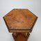 Scandinavian Bopoint Side Table in Patinated Leather, 1930s, Image 5