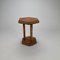 Scandinavian Bopoint Side Table in Patinated Leather, 1930s, Image 3