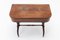 19th Century English Regency Rosewood and Palm Wood Card Table 1